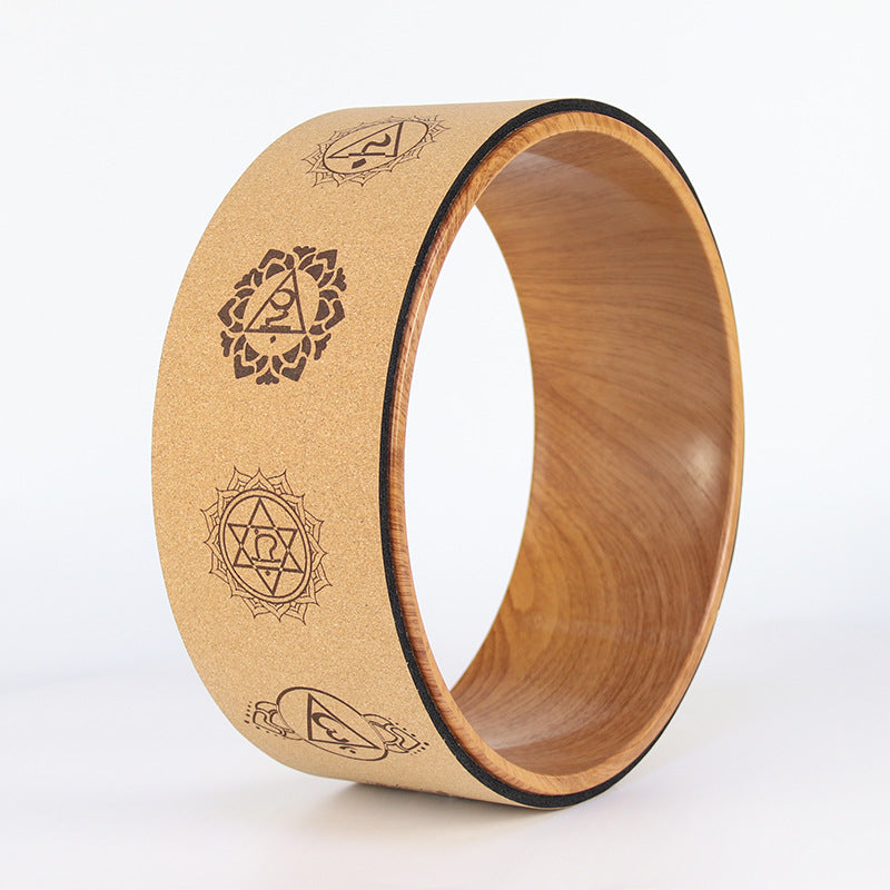Cork Yoga Wheel