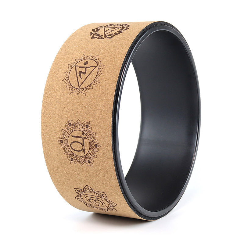 Cork Yoga Wheel